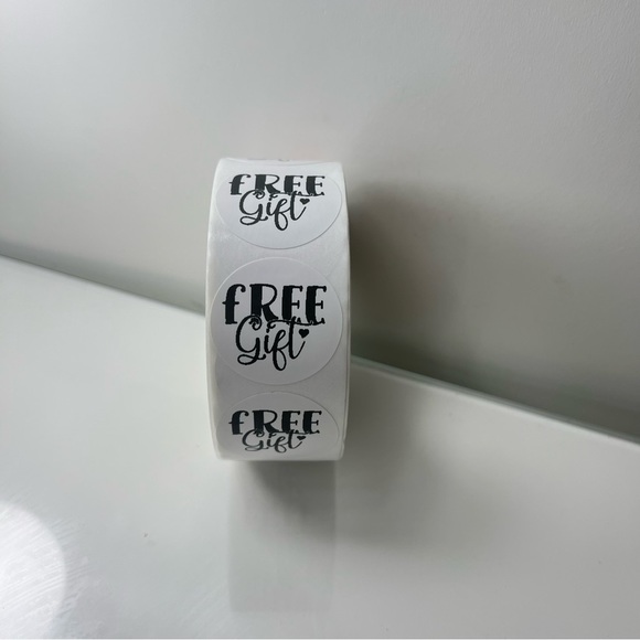 Packaging supplies | FREE GIFT STICKERS (Round) For Small Businesses NWT… - Picture 6 of 6